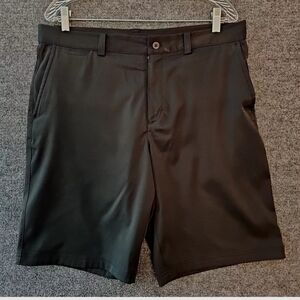 Nike Dri Fit Men's Golf Shorts Black Embroidered Swoosh 34"